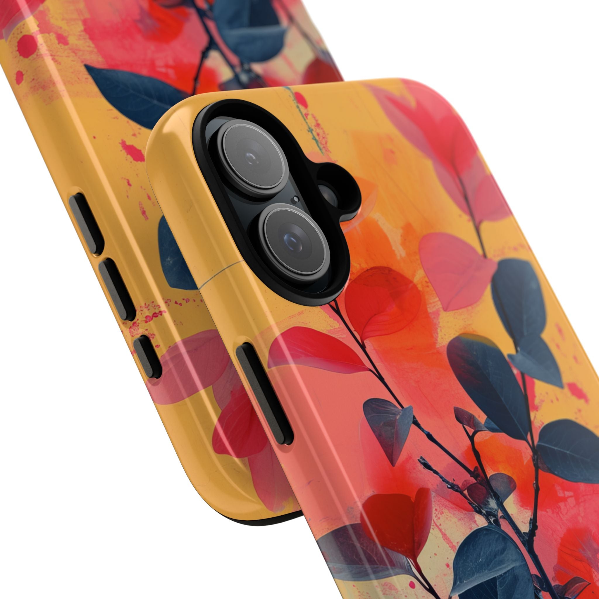 Vivid Floral Harmony iPhone 16 - Tough Phone Case