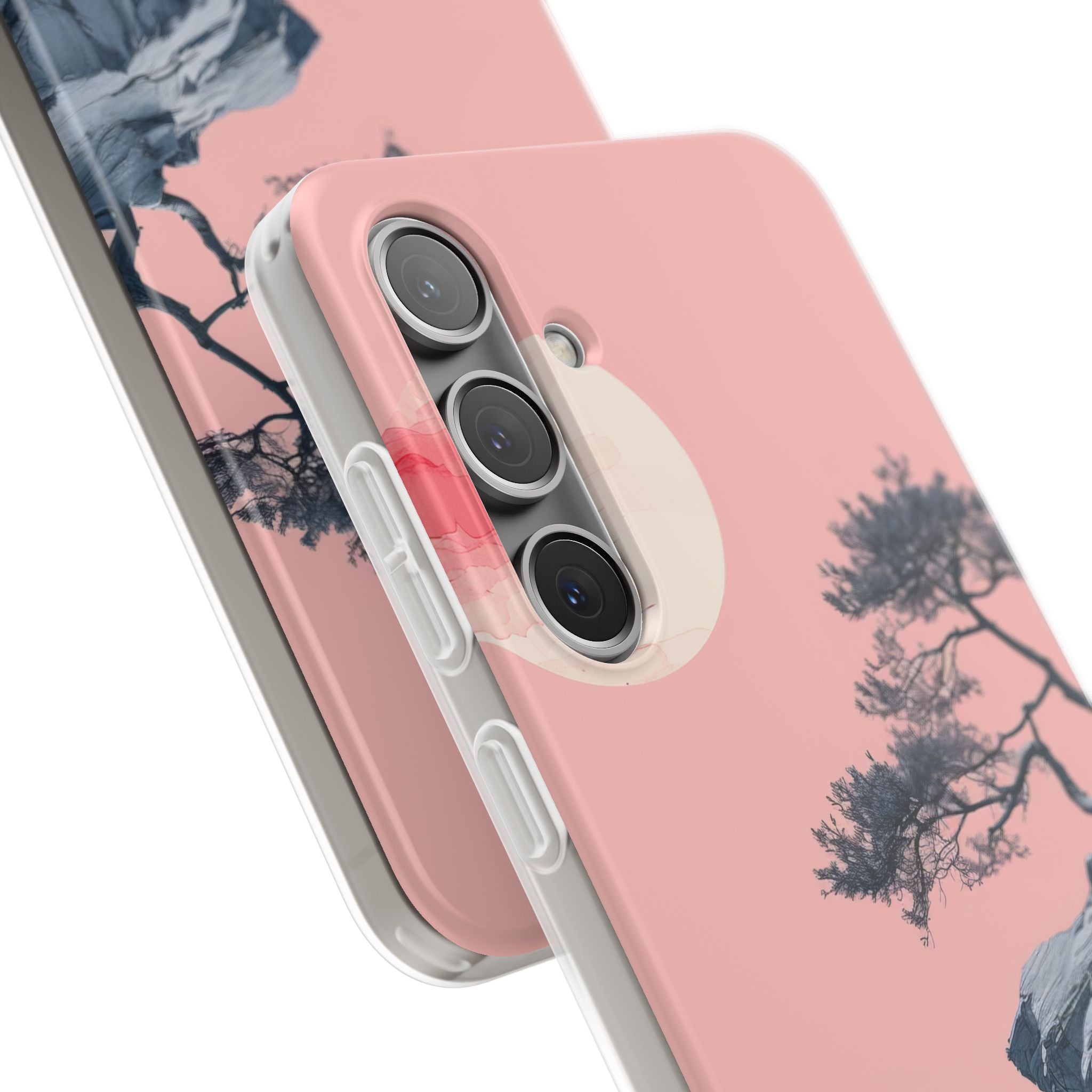 Crimson Moon Tree Samsung S24 Plus Case - Soft