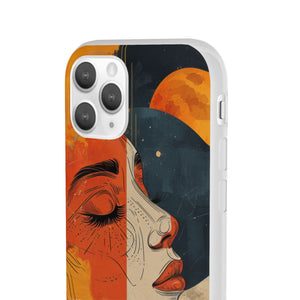 Celestial Duality | Flexible Phone Case for iPhone