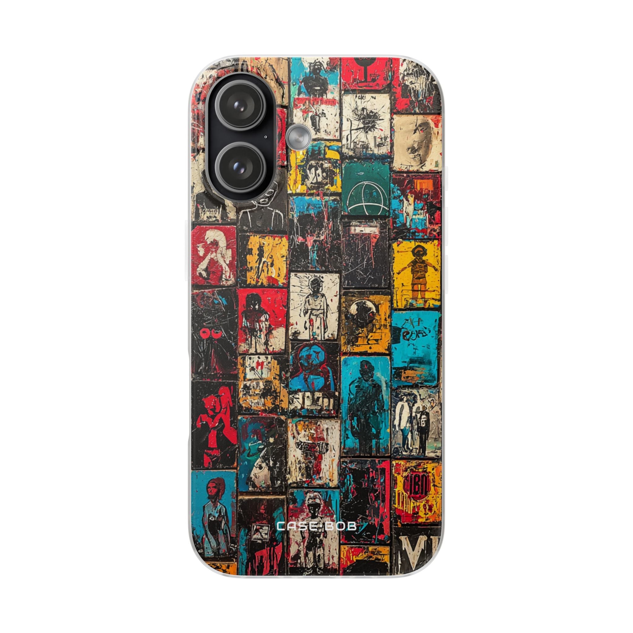 Figured Grid iPhone 17 Case - Soft