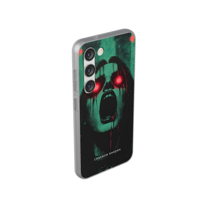 Haunting Glow of Gothic Eyes Samsung S23 - Flexi Phone Case