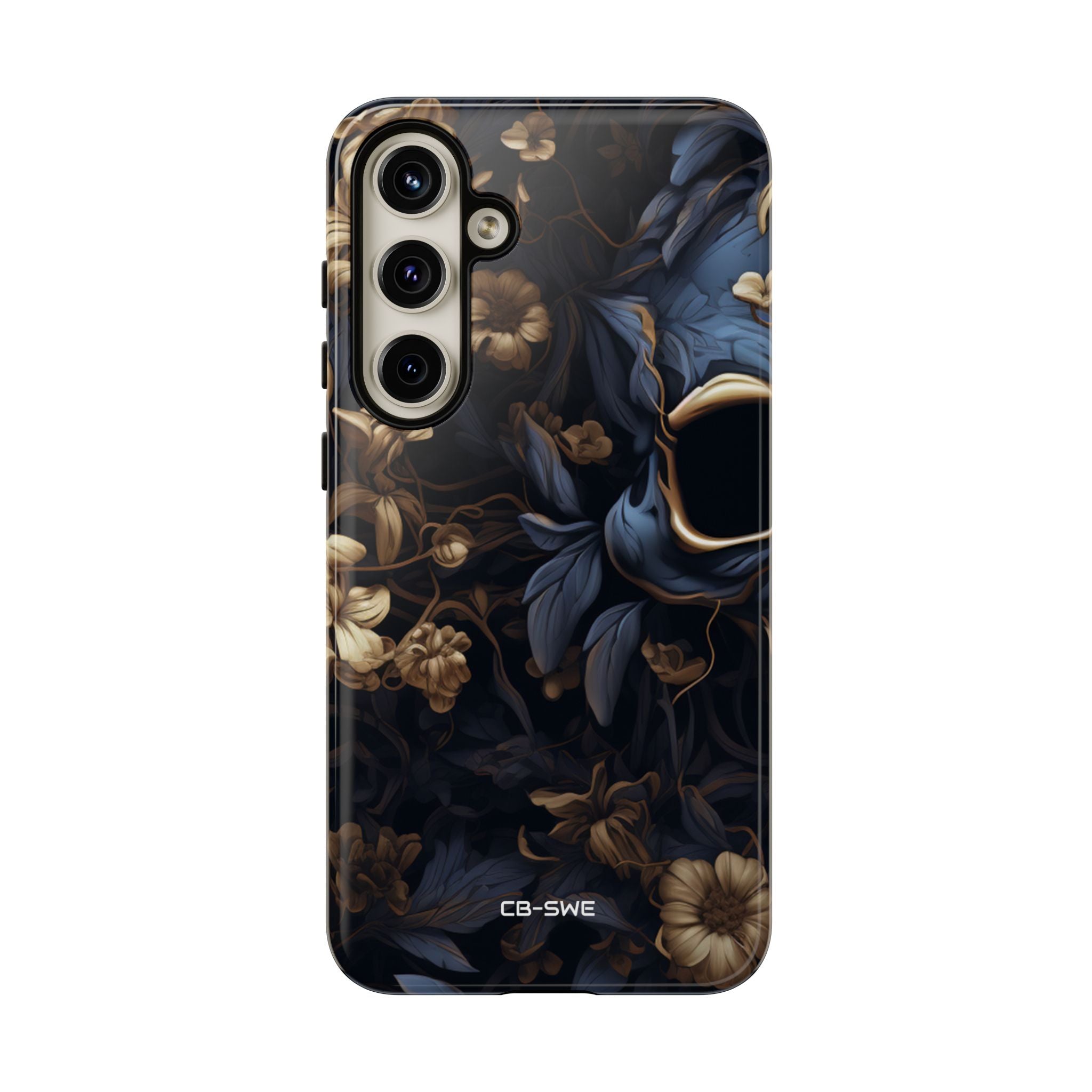 Gothic Floral Skull - Samsung Case