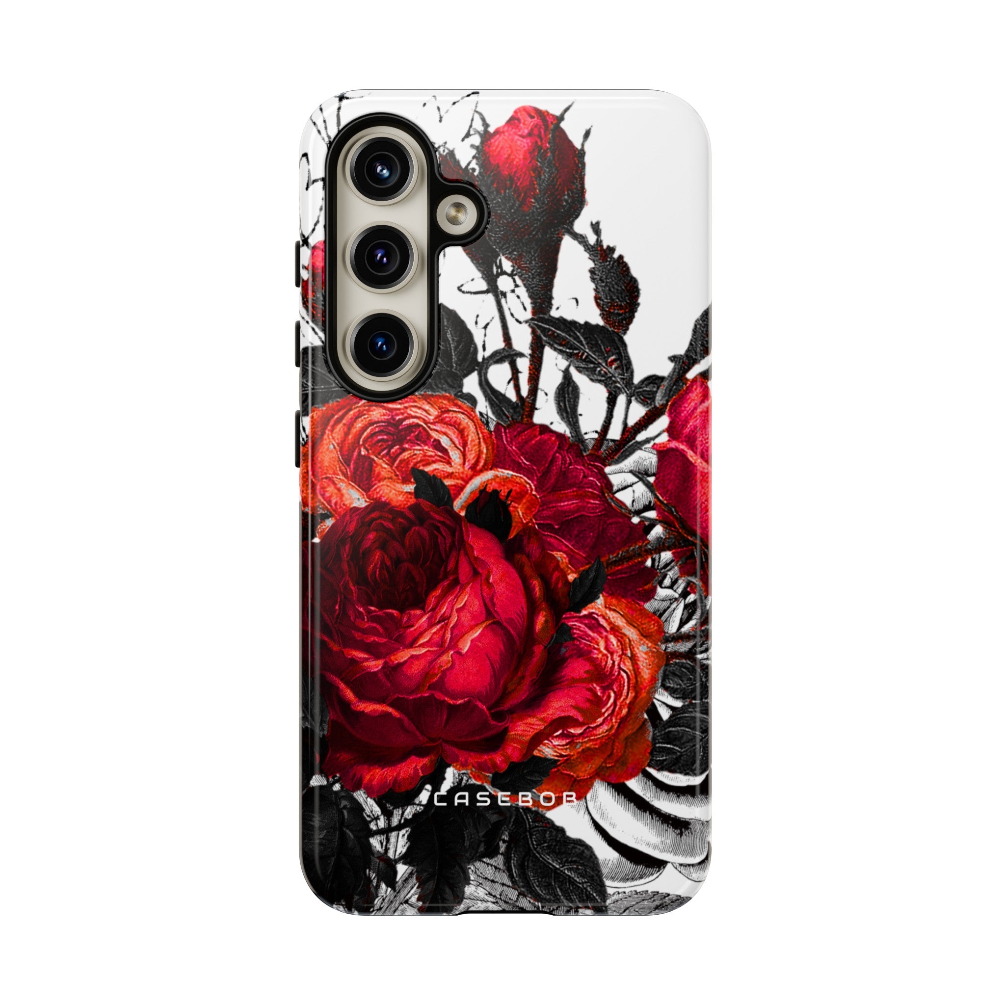 Serarose Gothic Flower - Protective Phone Case