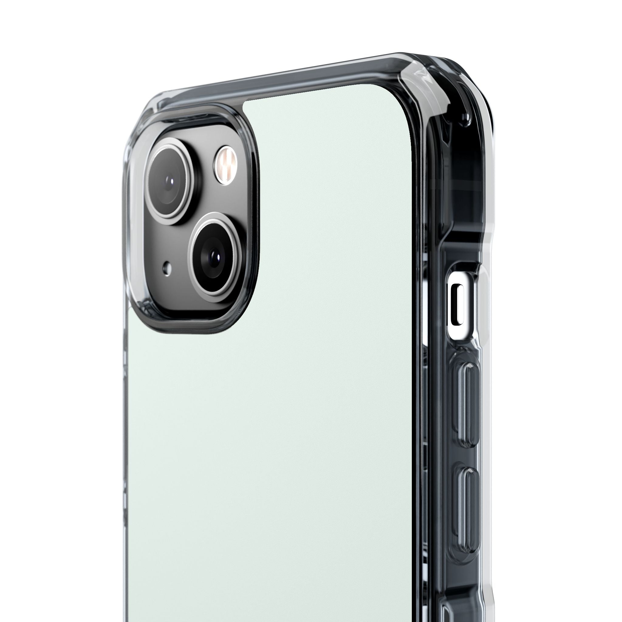 Mint Cream - Clear Impact Case for iPhone