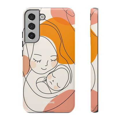 Mother Embraces Child - Samsung Case