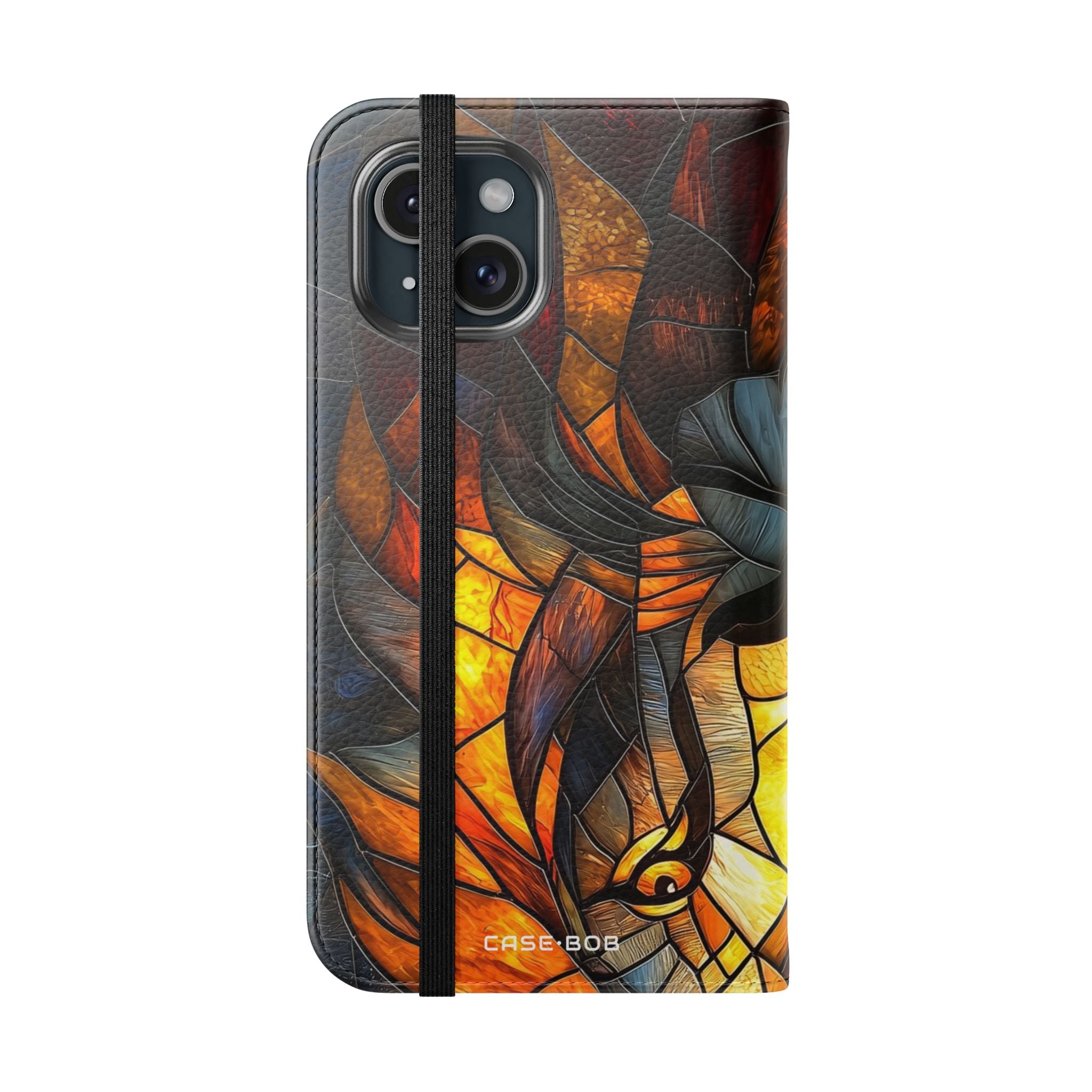 Flame Lion - iPhone 15 Case - Wallet