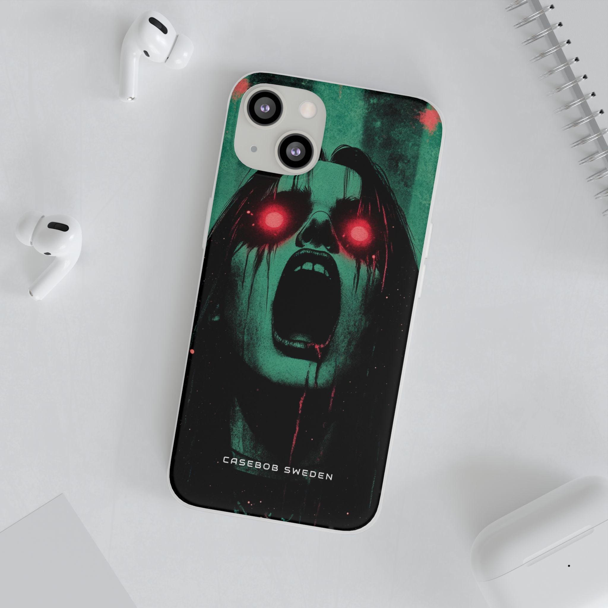 Haunting Glow of Gothic Eyes iPhone 13 - Flexi Phone Case