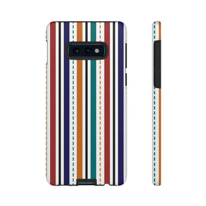 Modern Stripe Line - Protective Phone Case