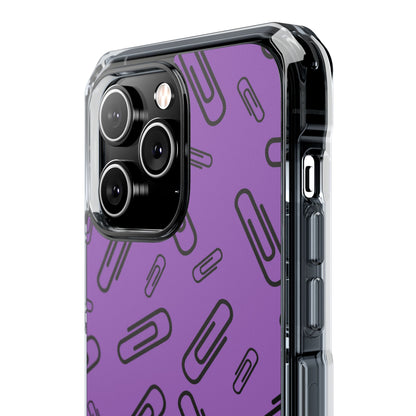 Paperclips Dance Playfully iPhone Case - Impact