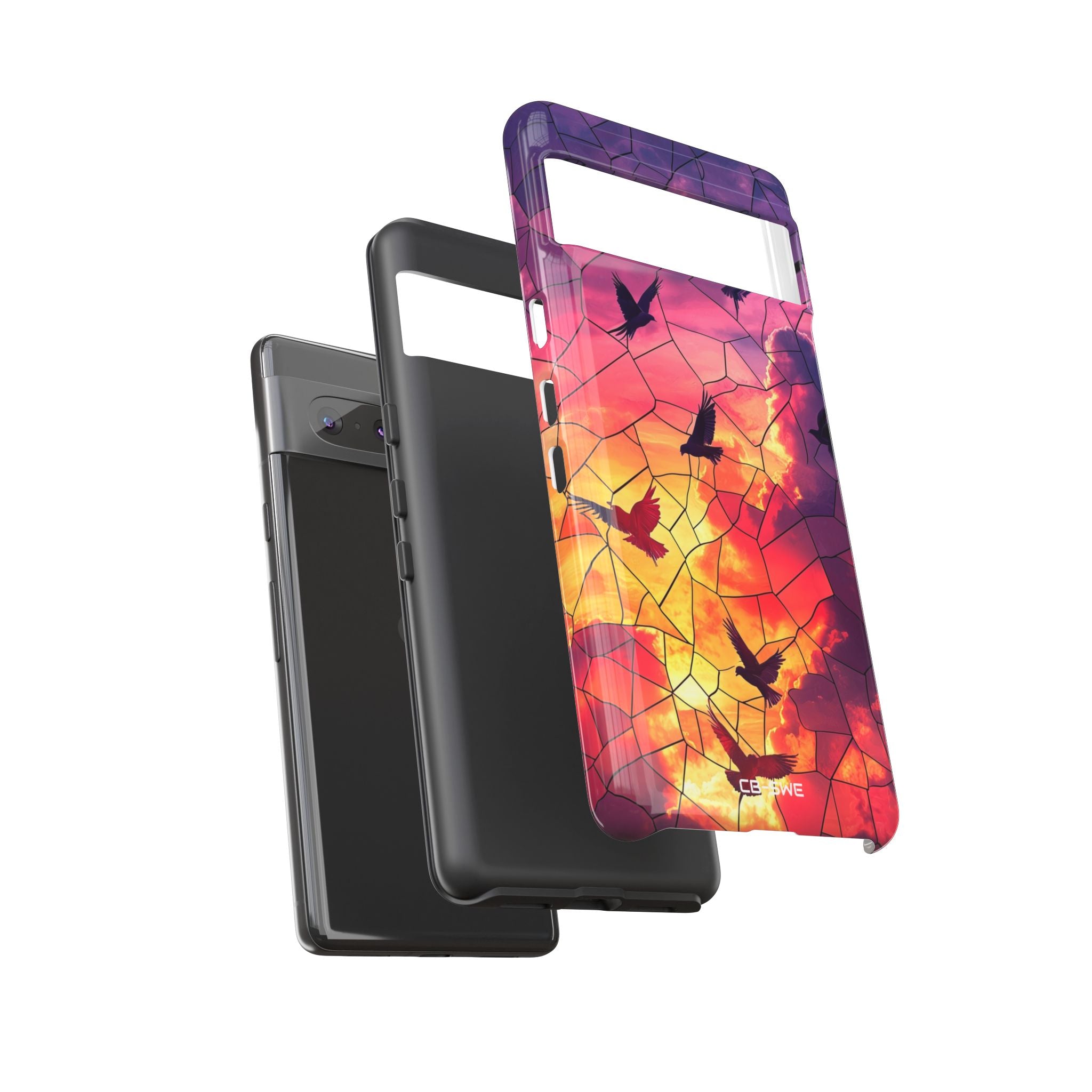 Soaring Birds Illuminate - Google Pixel Case