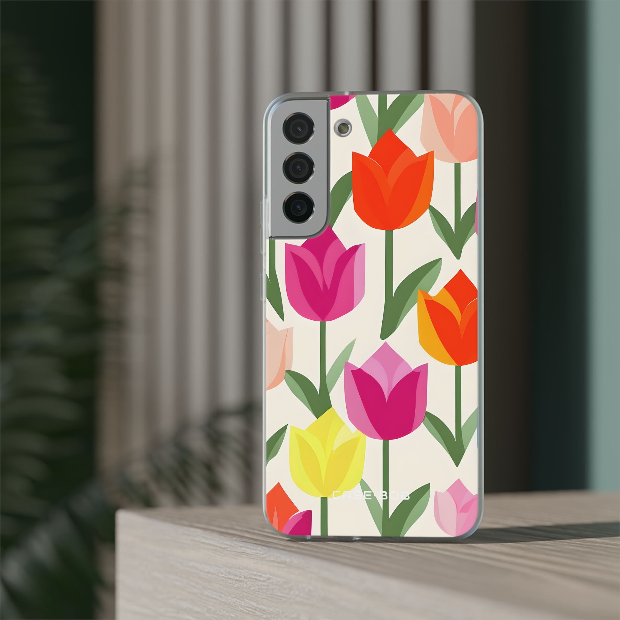 Tulip Harmony Green Samsung S22 Plus - Soft Case