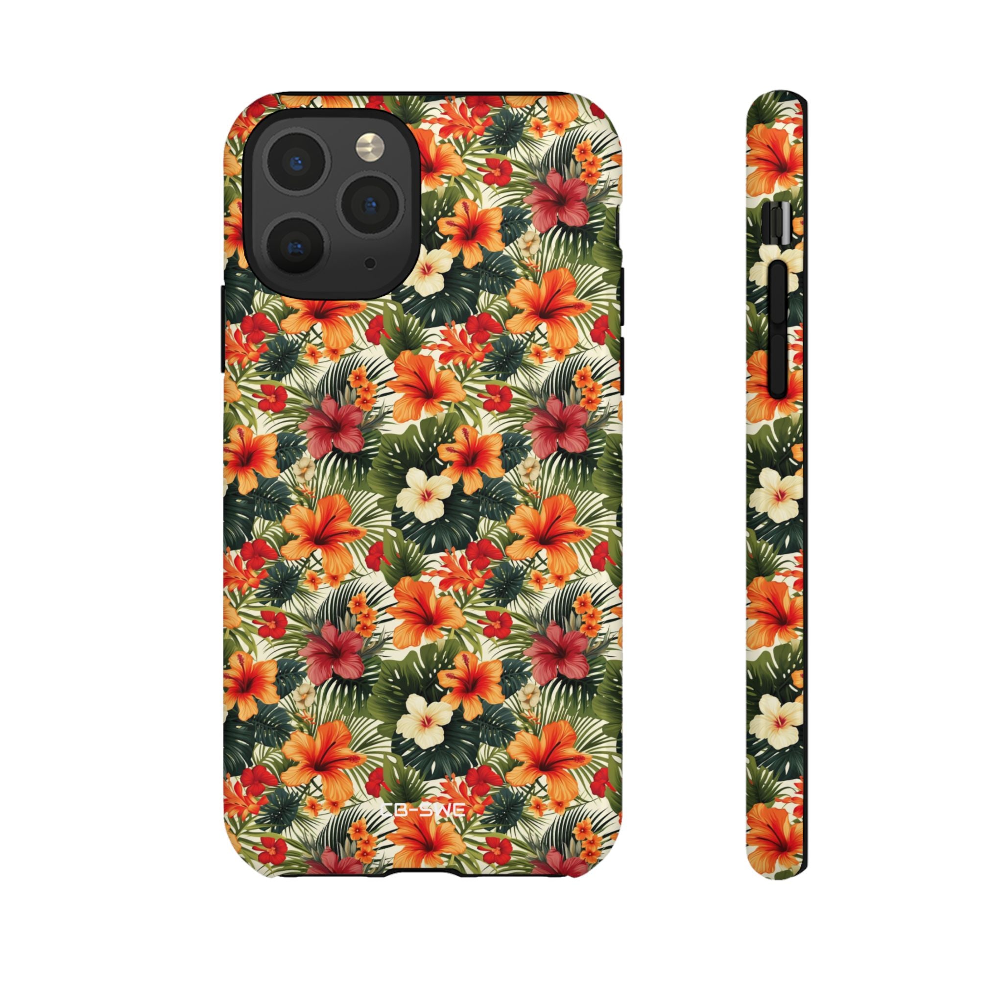 Tropical Blooms Flourish - iPhone Case