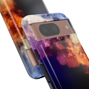 Cosmic clouds of mist - Protective Phone Case