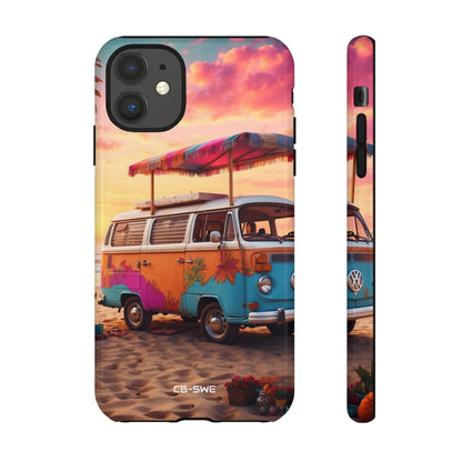 **Van Rests at Shore** - iPhone Case