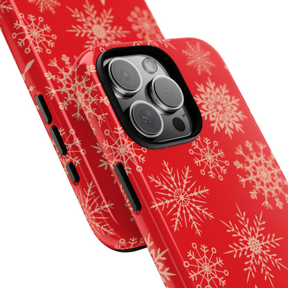 Snowflakes Dance Bright - iPhone Case