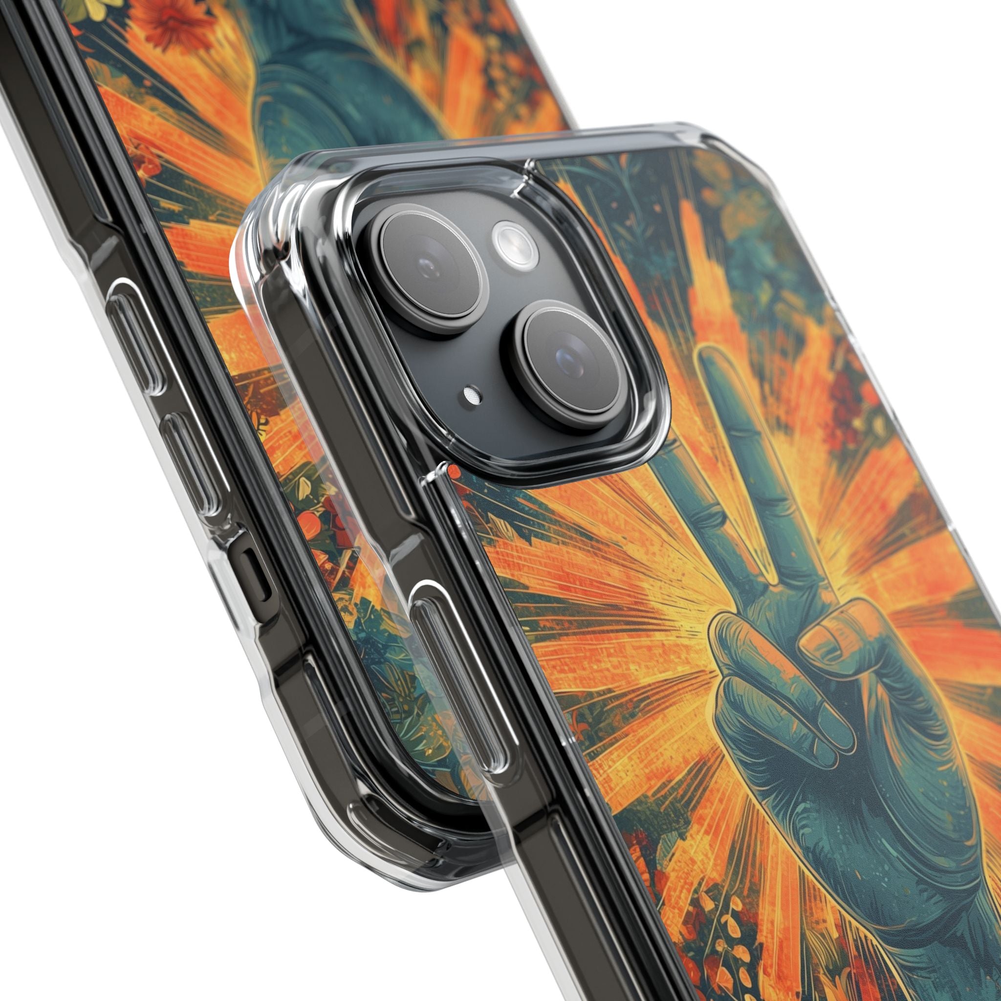 Flowers Embrace Peace iPhone Case - Impact