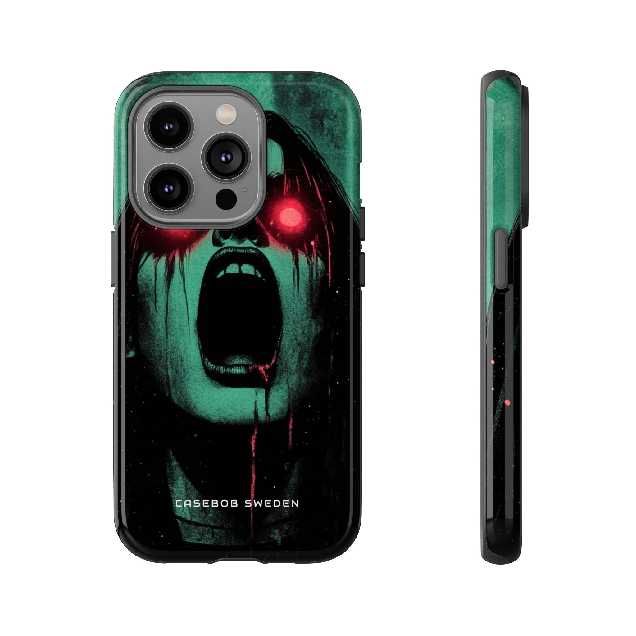 Haunting Glow of Gothic Eyes iPhone 14 - Tough Phone Case