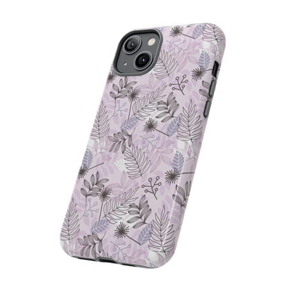 Purple Leaf - Protective Phone Case