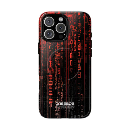 Neon Circuit Dreams iPhone 16 - Tough+
