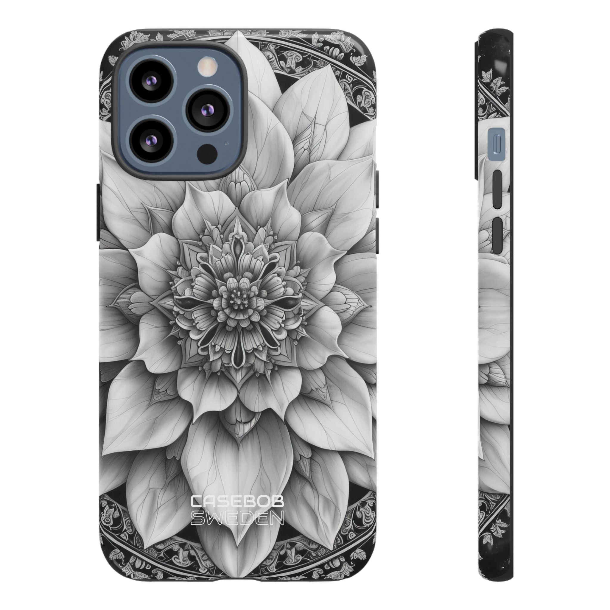 Cosmic Floral Mandala iPhone 13 - Tough