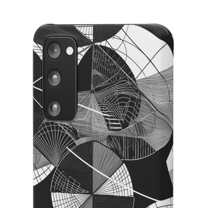 Geometric Elegance | Slim Phone Case for Samsung