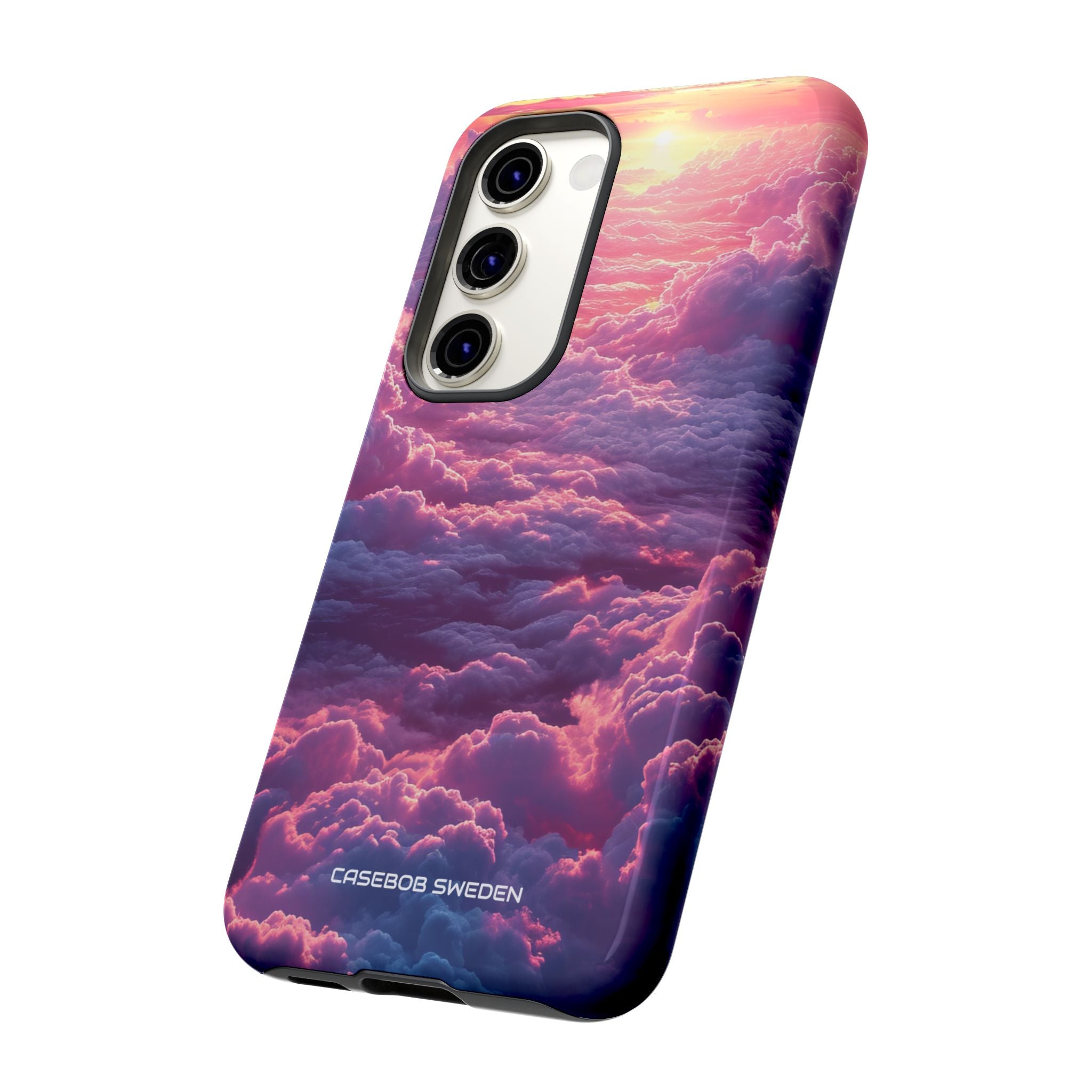 Pink Purple Clouds - Tough Samsung S23 Phone Case