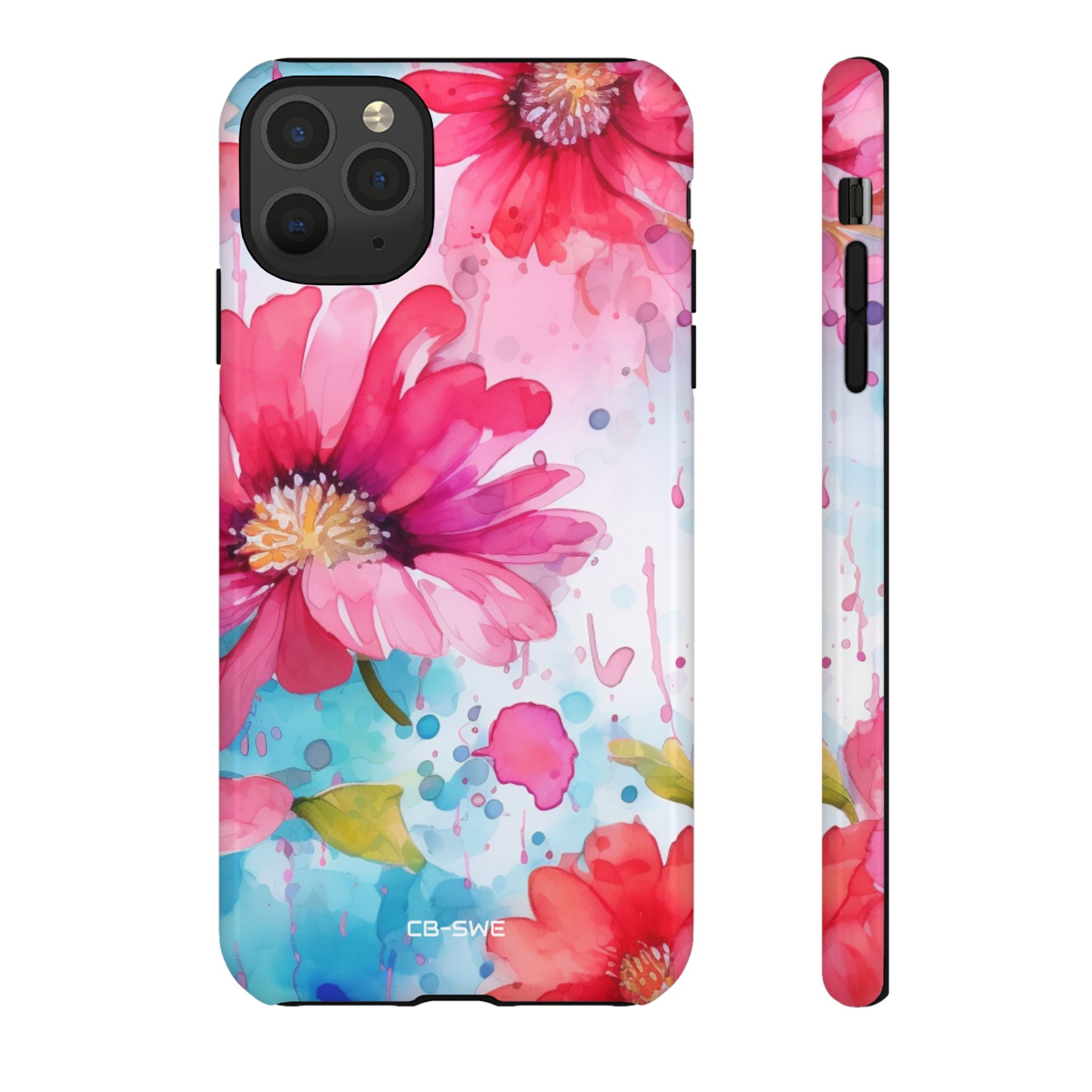Vibrant Floral Dance - iPhone Case