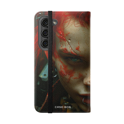 Scarlet Gaze - Samsung S23 Case - Portemonnee
