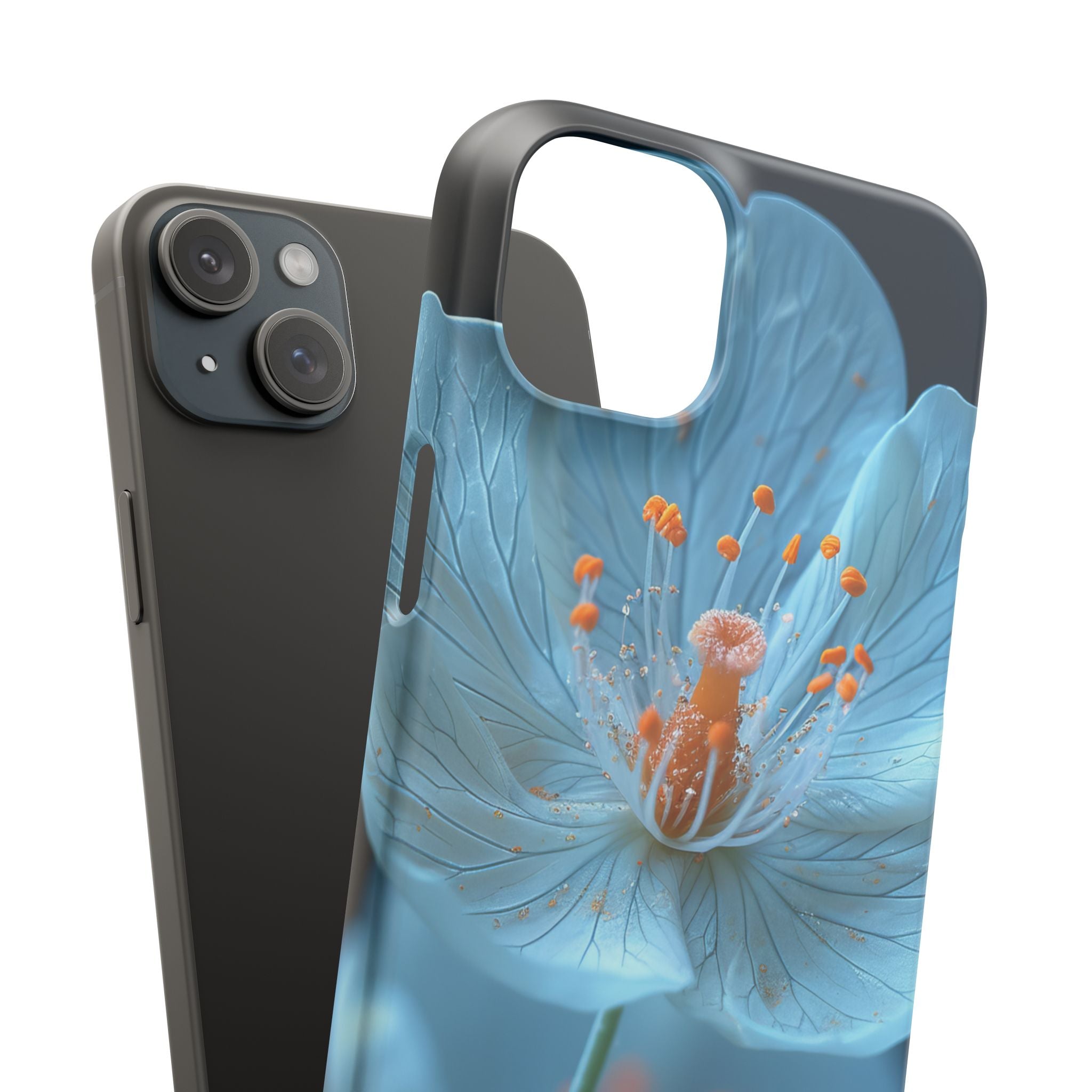 Luminous Flower Essence iPhone 15 - Slim Phone Case