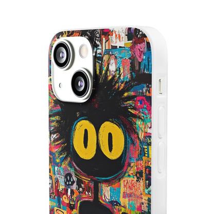 Spiky Shadow iPhone 13 mini Case - Soft