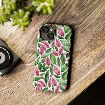 Lush Leaves Dance - iPhone Case