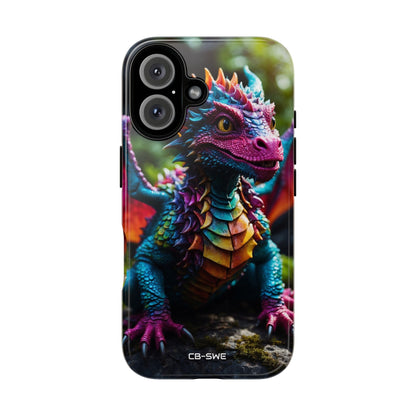 Friendly Dragon Smiles - iPhone Case