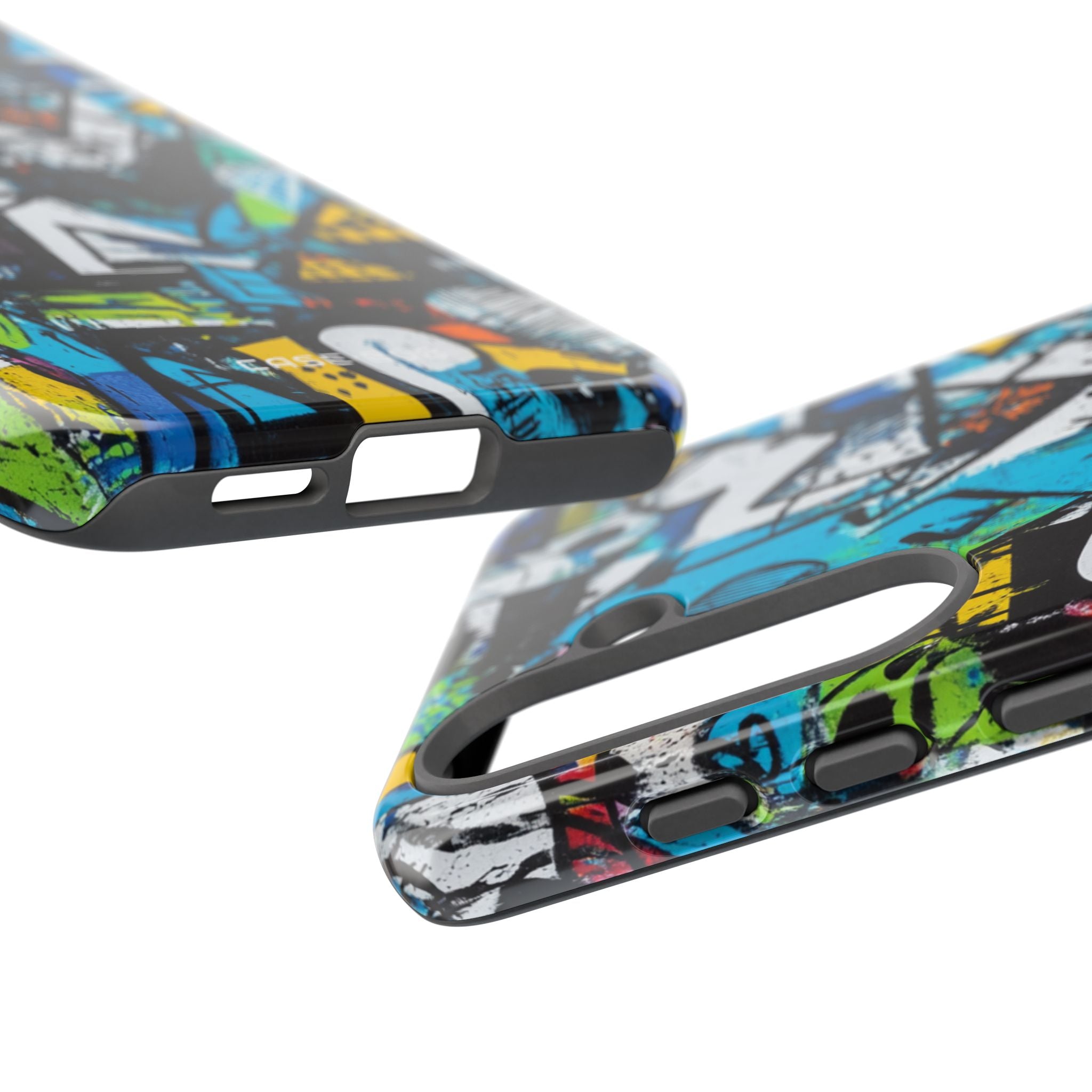 White Ripple Drift Samsung S25 Case - Tough