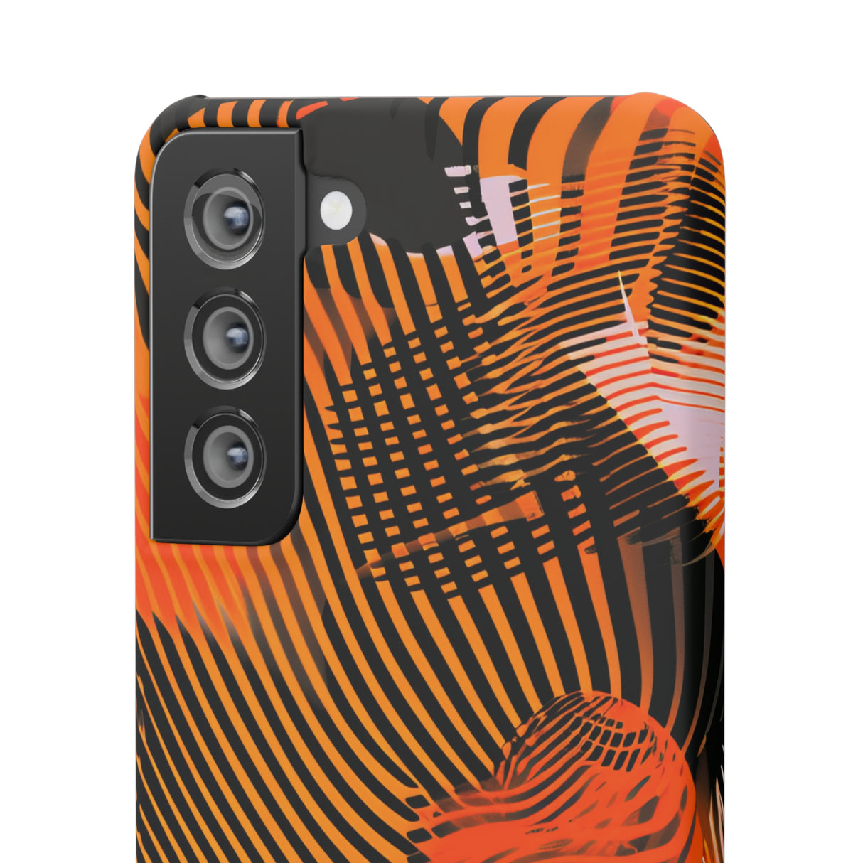 Pantone Tangerine Design | Handyhülle für Samsung (Slim Case)