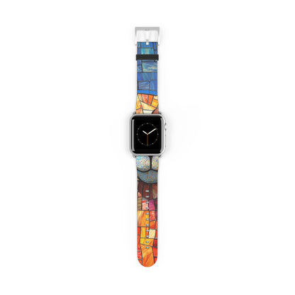 Sunglass Llama Mosaic - Watch Band