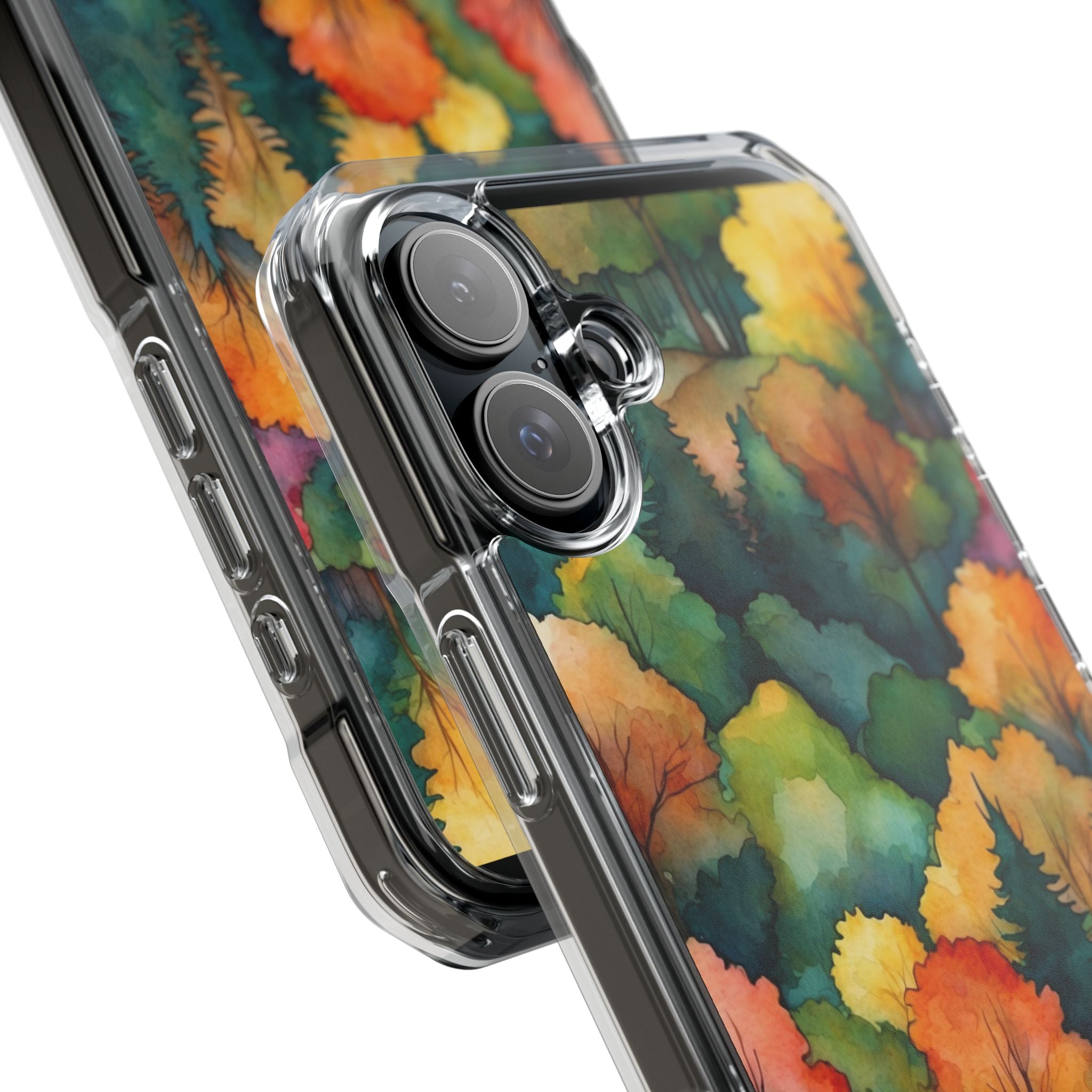 Autumn Leaves Dance iPhone Case - Impact