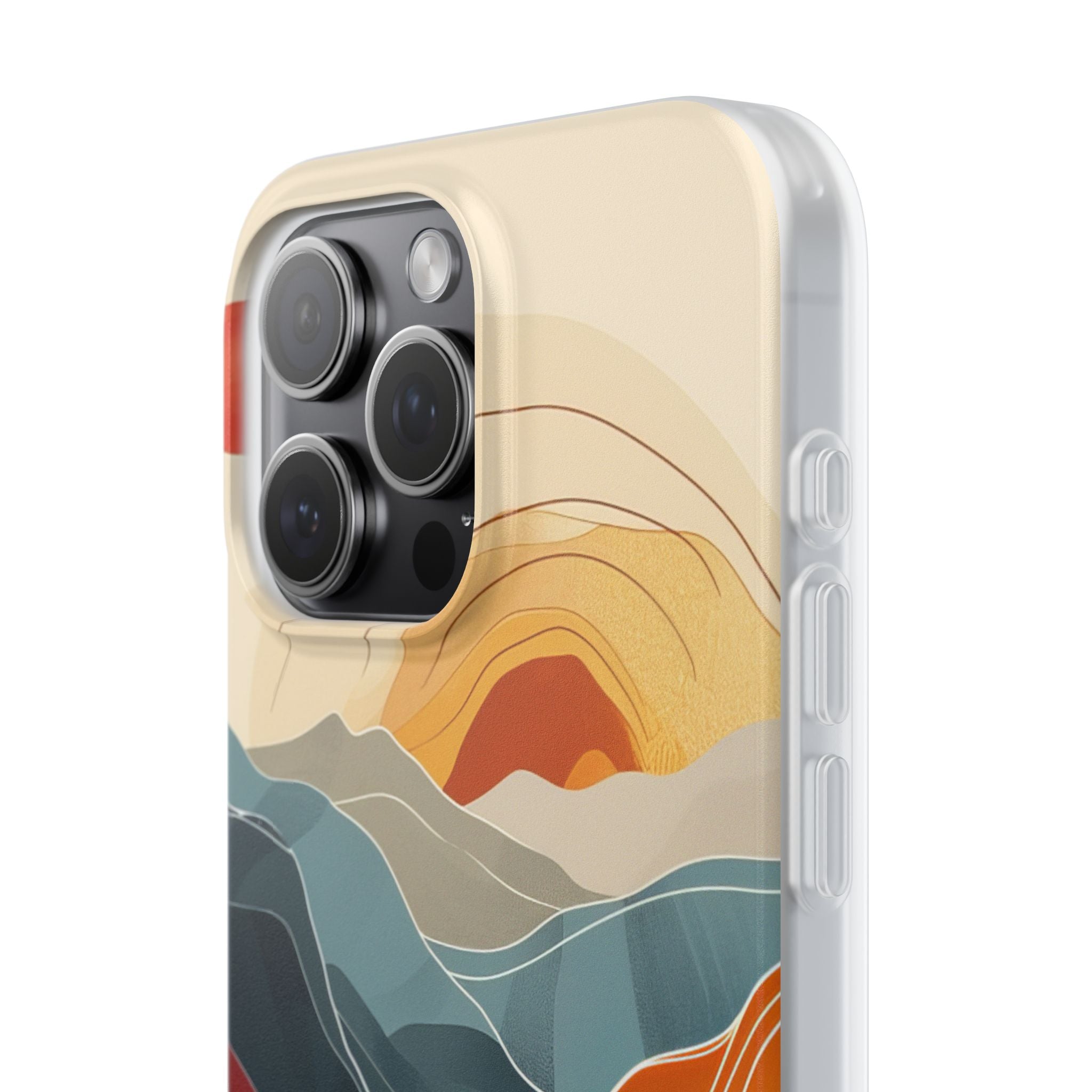 Sunlit Ridges iPhone 15 Pro Max Case - Soft