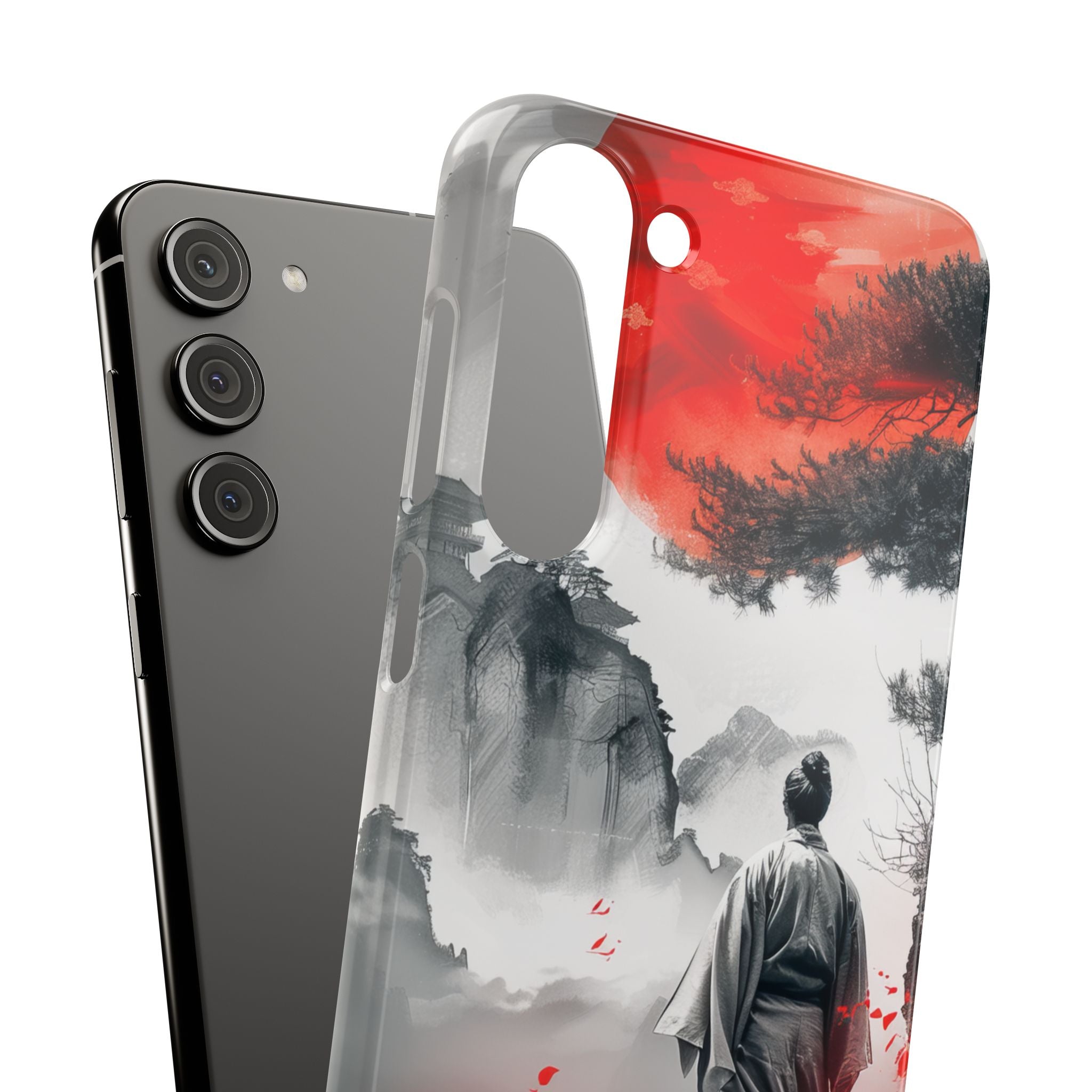 Zen Harmony: Japanese Serenity in Motion Samsung S23 - Slim Phone Case