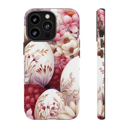 Floral Eggs Bloom - iPhone Case