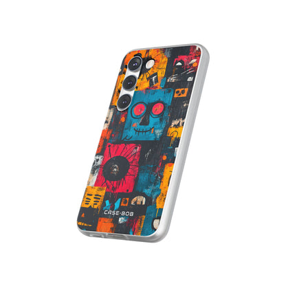 Blue Stitch Smile Samsung S23 Case - Soft