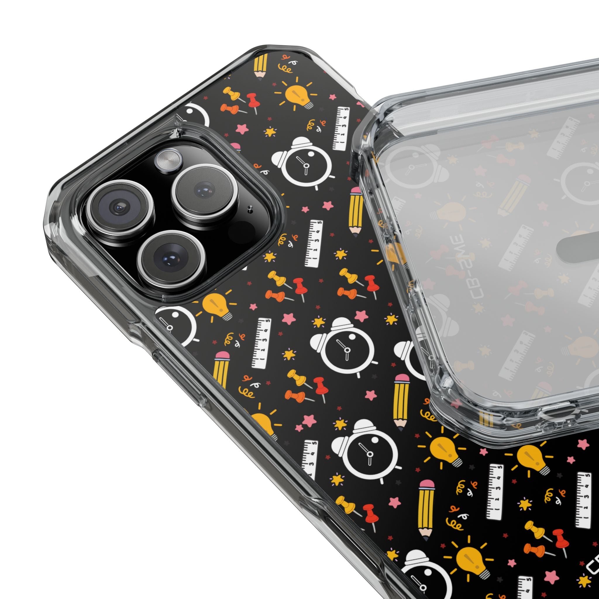 Bright Pencils Twirl iPhone Case - Impact