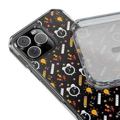 Bright Pencils Twirl iPhone Case - Impact