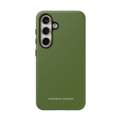 Dark Olive Green Samsung S24 - Tough Phone Case