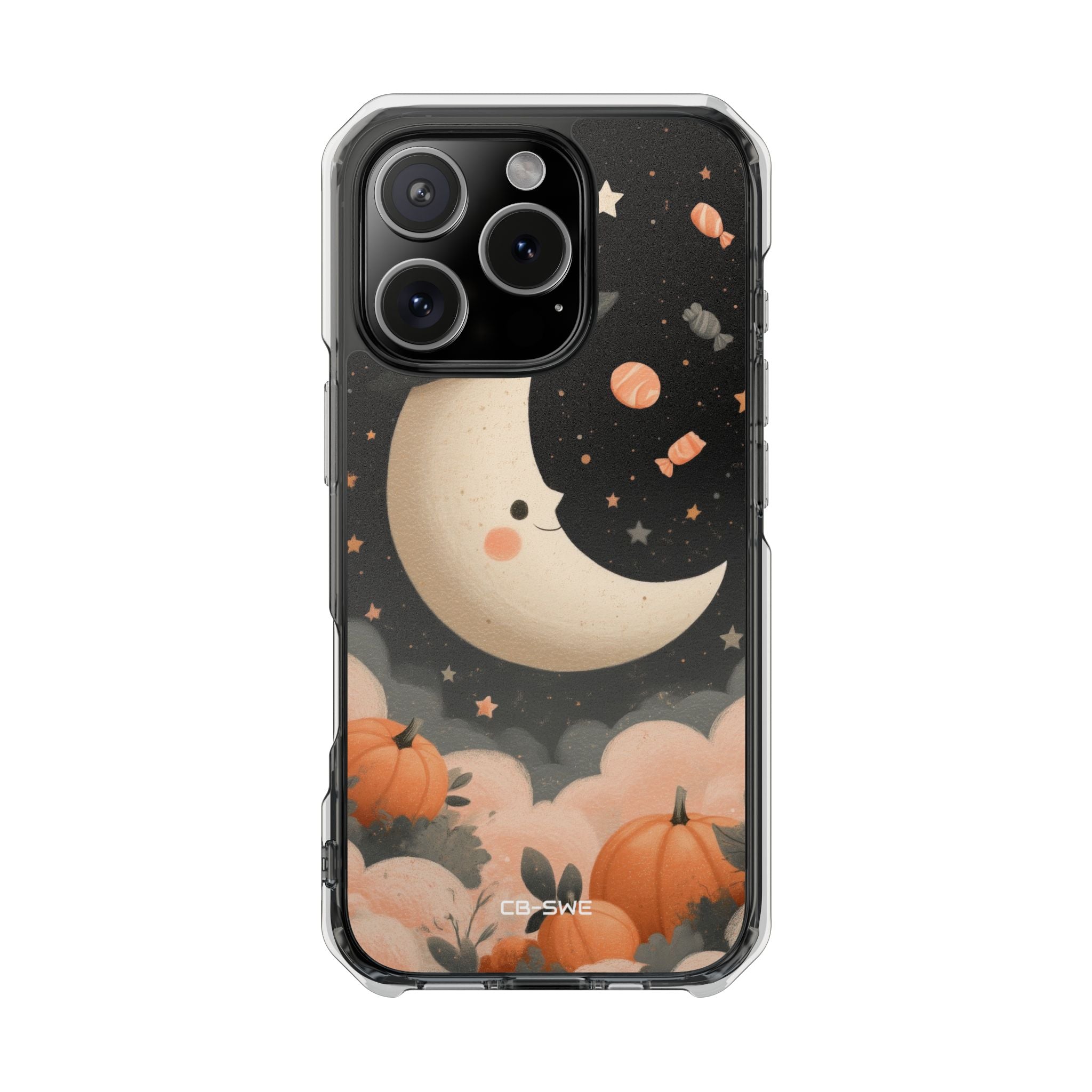 Pumpkin Smiles Shine iPhone Case - Impact