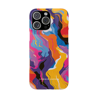 Vortex Colorwave iPhone 16 - Slim Phone Case