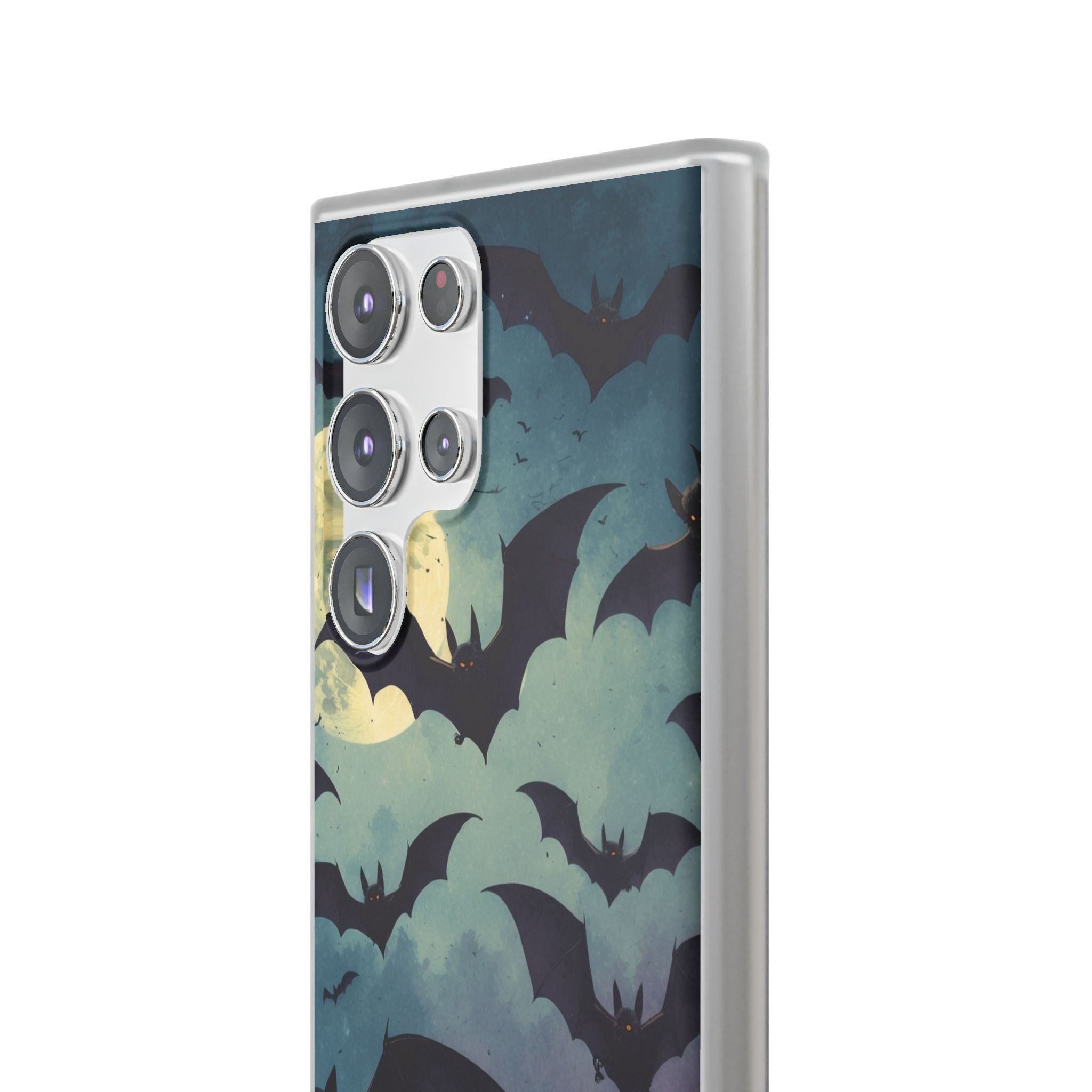 Glowing Bat Swarm Samsung S23 Ultra Case - Soft