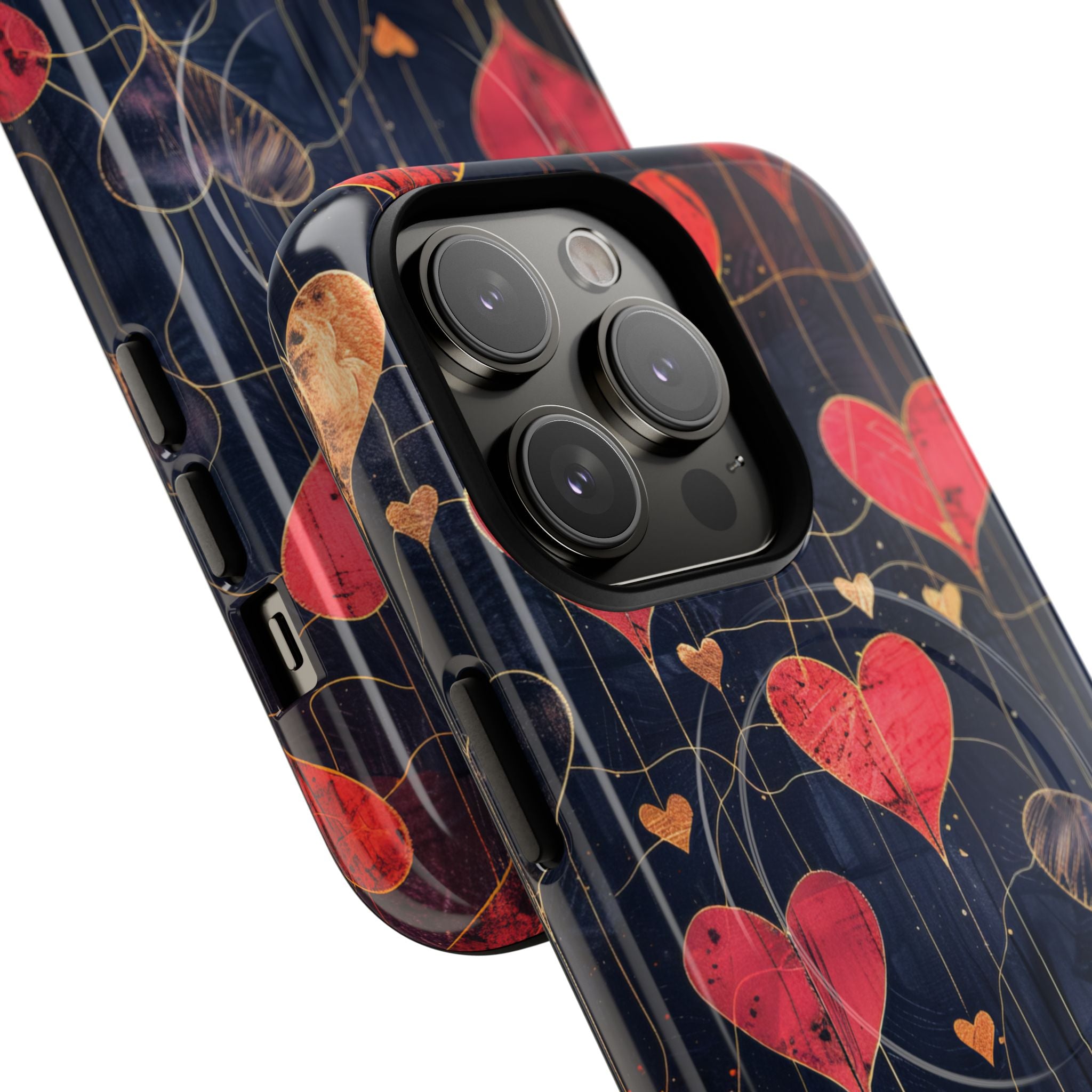 Golden Hearts Network iPhone 14 Pro Case - Tough+