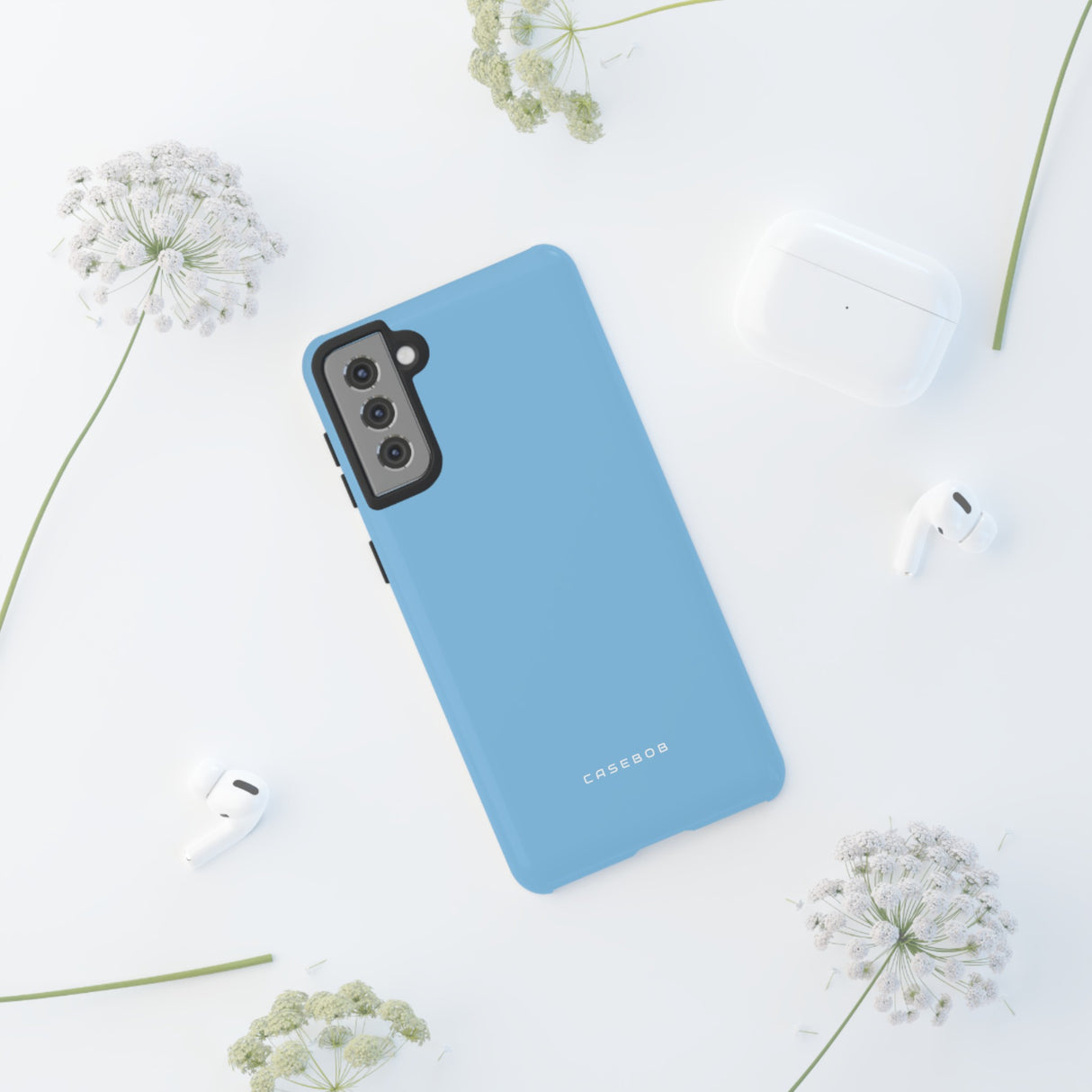 Light Sky Blue - Protective Phone Case