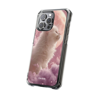 Lunar Cat Soars iPhone Case - Impact