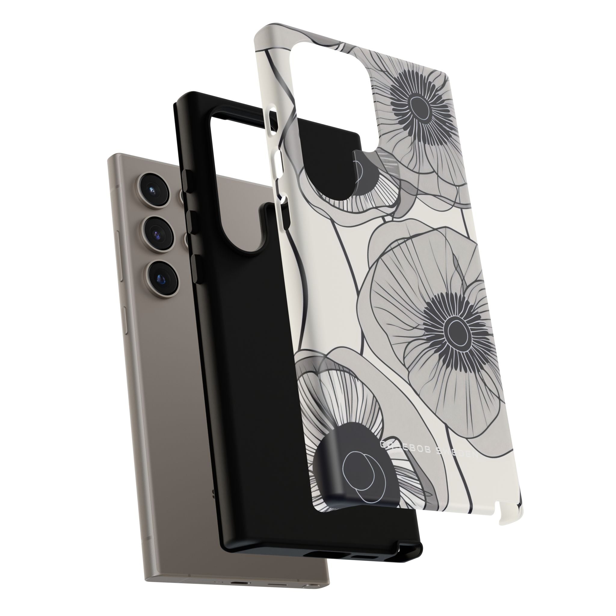 Modern Minimalist Flowers Samsung S24 - Tough Phone Case